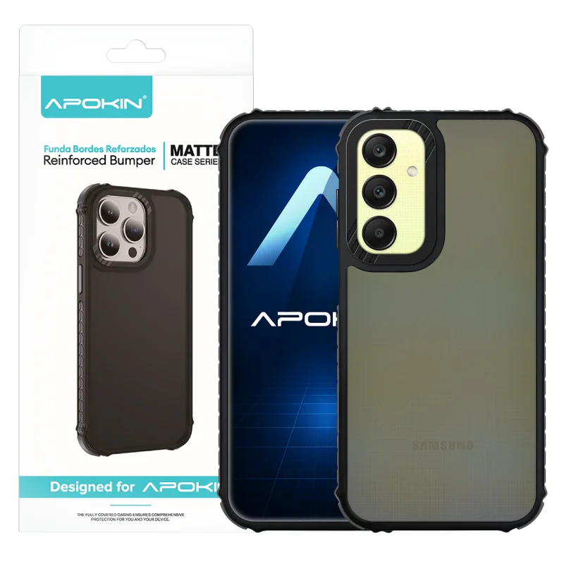 Capa Apokin para Samsung Galaxy A25 Smoked Rockin Azul - Imagem 6