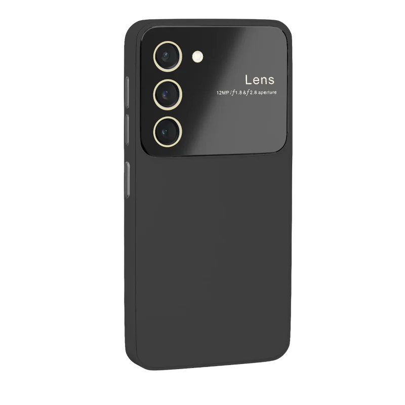 Capa Apokin para Samsung Galaxy S23 Plus Silicone Mate com Proteção de Câmara Preto - Imagem 4