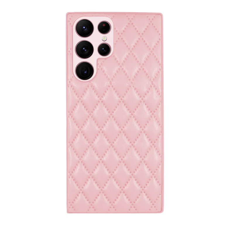 Capa Apokin para Samsung Galaxy S22 Ultra Efeito Camurça Lilás - Imagem 4