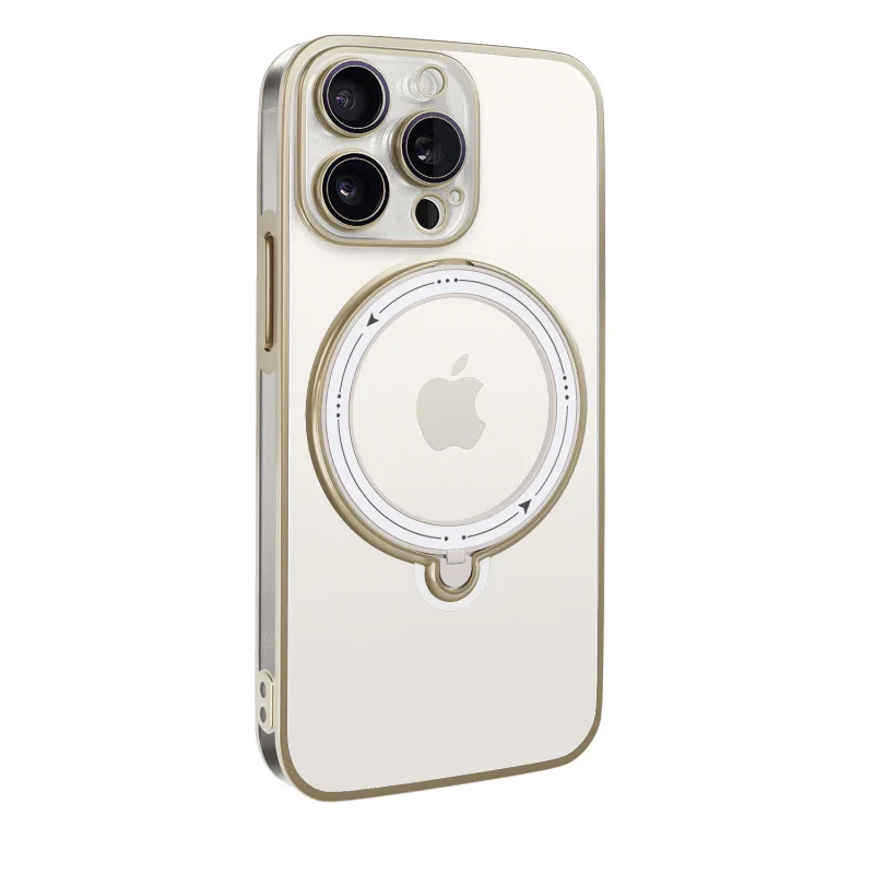 Capa Apokin para iPhone 11 Pro Max com Anel e MagSafe Rosa - Imagem 2