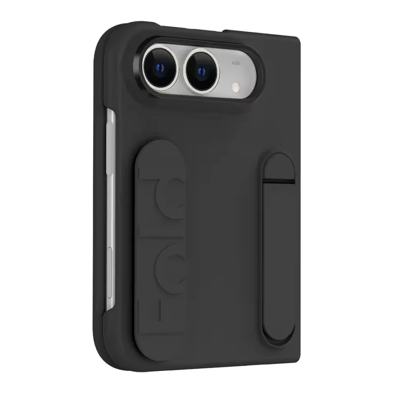 Capa Apokin para iPhone 18 Duo com Fita e Suporte Cinza - Imagem 2