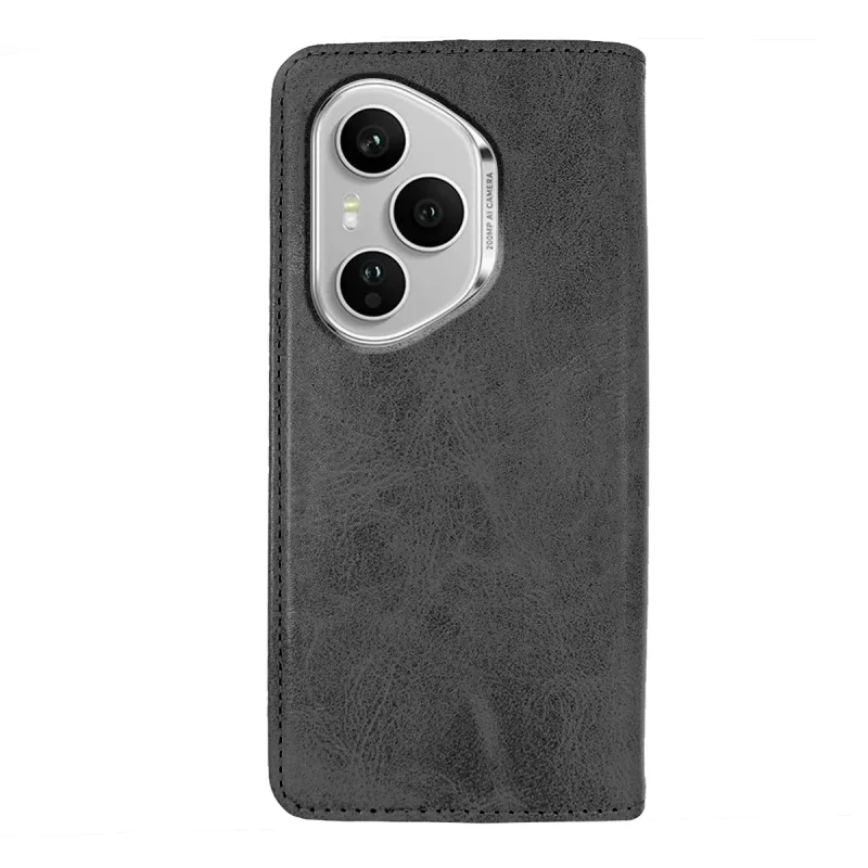 Capa Apokin para Honor 400 Pro Pele Sintética com Porta-Cartões Preto - Imagem 4