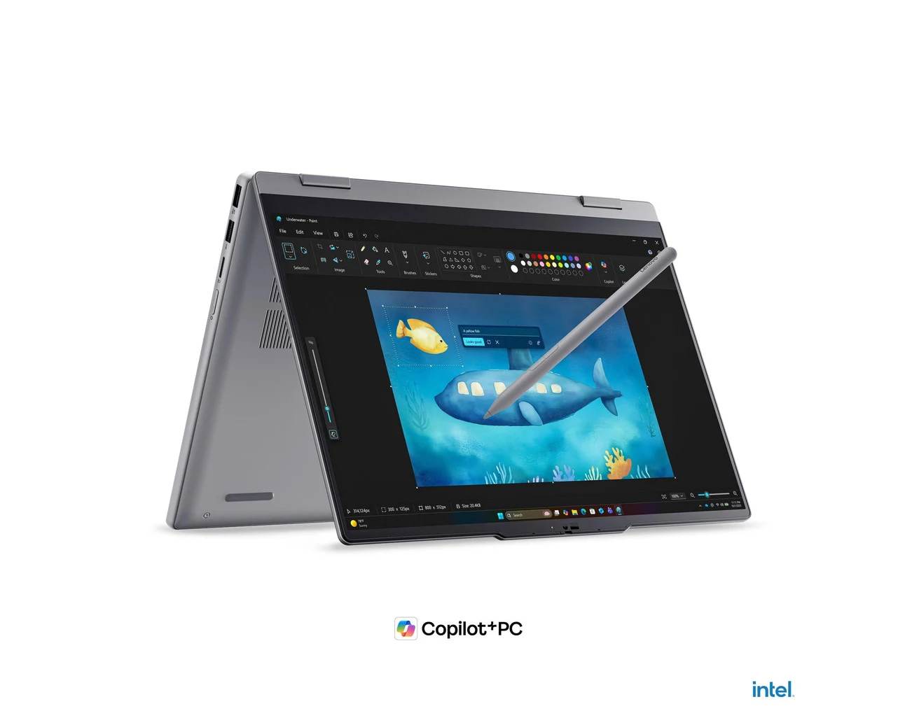 Portátil Lenovo ThinkBook 14 2-in-1 Gen 6 14" WUXGA Touch Intel Core Ultra 5 325 16GB 512GB SSD Windows 11 Pro Cinzento - Imagem 5