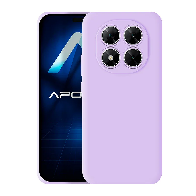 Capa Apokin para Xiaomi Poco X7 Silicone Macio Preto - Imagem 5
