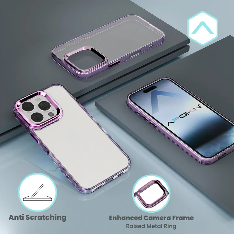 Capa Apokin para Samsung Galaxy A07 Acrílica Transparente Variedade de cores - Imagem 4