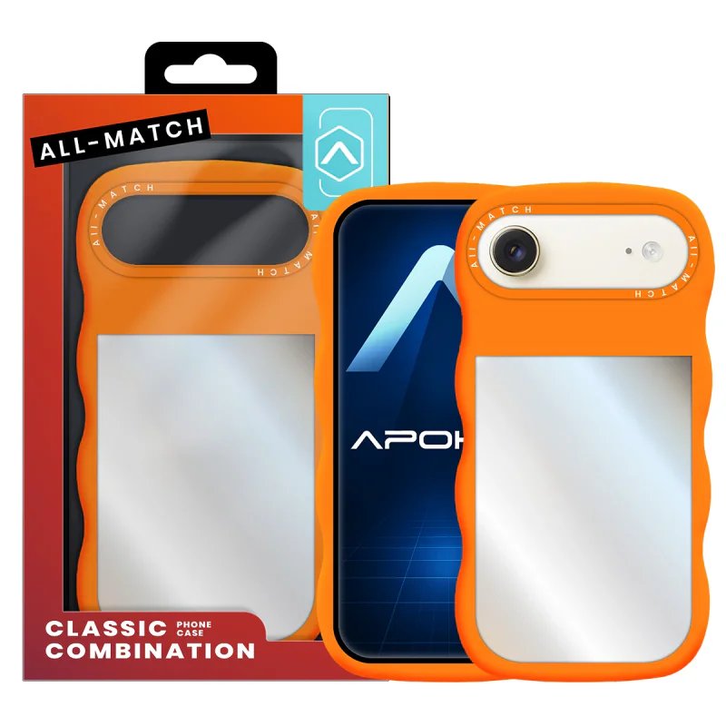 Capa Allmatch com Espelho Apokin para iPhone 17 Air Variedade de cores - Imagem 2