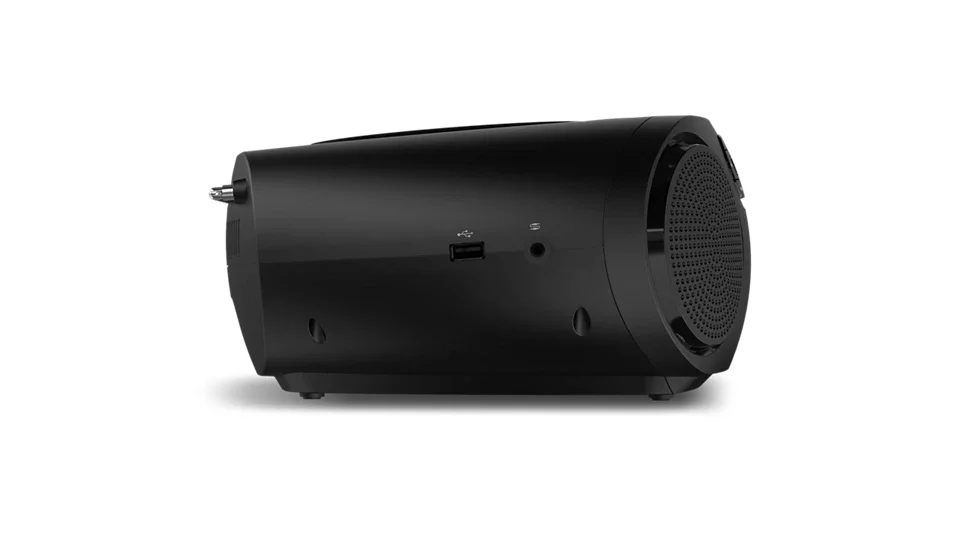 Rádio CD Philips TAZ2000B/10 Boombox 3W RMS Bluetooth 6.0 FM USB Preto - Imagem 4