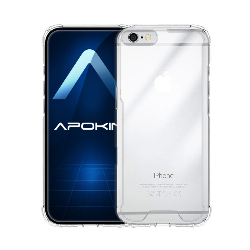 Capa Apokin para iPhone 7 / 8 / SE 2020 Anti-choque Transparente