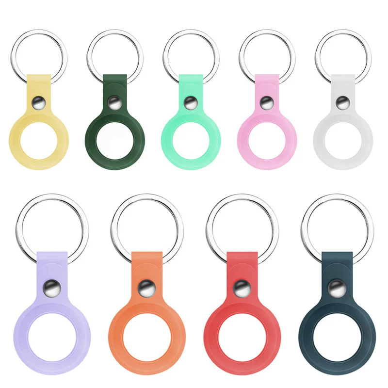 Capa Protetora Apokin para Apple AirTag Amarelo - Imagem 2