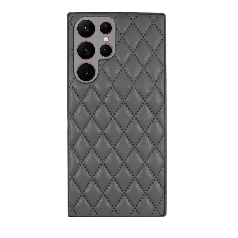 Capa Apokin para Samsung Galaxy S22 Ultra Efeito Camurça Lilás - Imagem 5