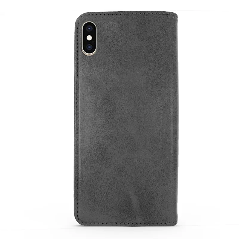 Capa Apokin iPhone XS Max com Porta-cartões em Pele Sintética Vermelho - Imagem 6
