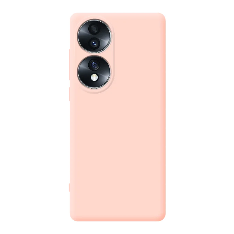 Capa Apokin para Honor 70 Silicone Macio com Proteção de Câmara 3D Vermelho - Imagem 5