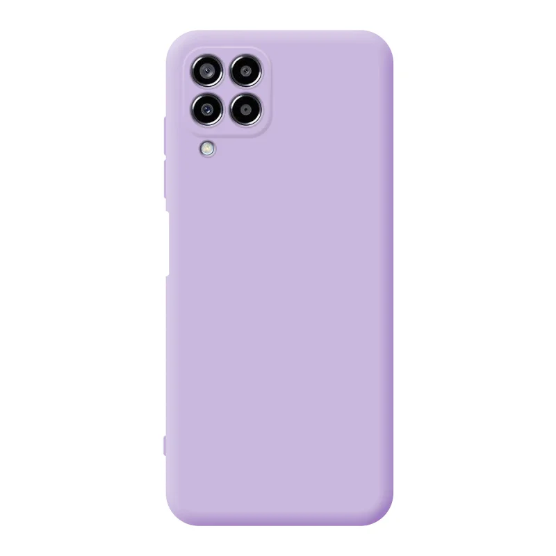 Capa Apokin para Samsung Galaxy M33 5G Silicone Suave com Câmara 3D Lilás - Imagem 6