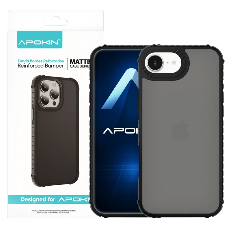Capa Apokin para iPhone 16e e iPhone 17e Fumada Vermelho - Imagem 6