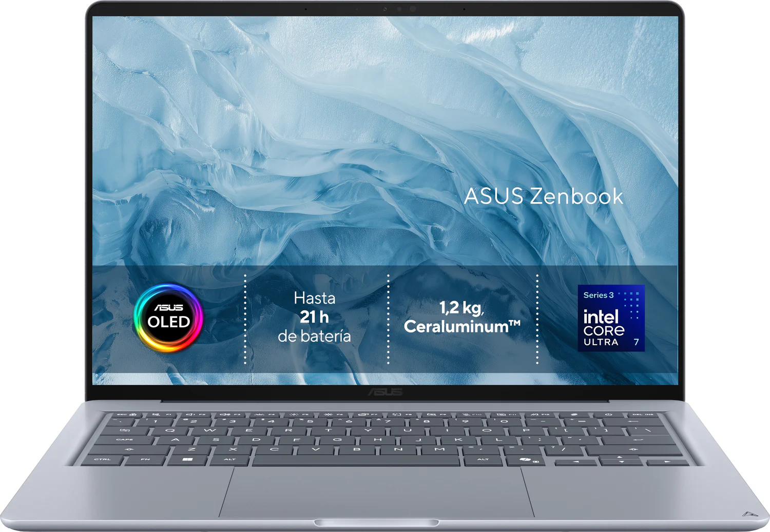 Portátil Asus Zenbook 14 OLED UX3480AA-U1537 14" WUXGA Intel Core Ultra 7 355 16GB 512GB SSD Sem Sistema Operativo - Imagem 10