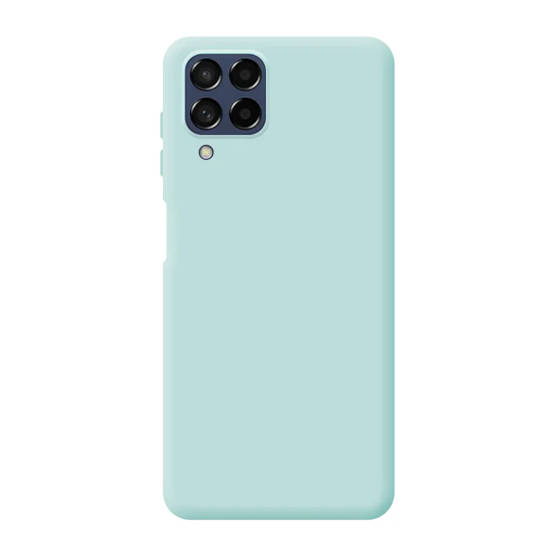 Capa Apokin para Samsung Galaxy M53 5G Silicone Macio com Proteção de Câmara 3D Vermelho - Imagem 3