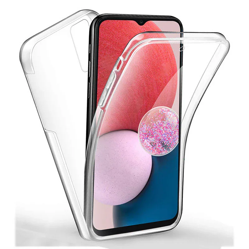 Capa Dupla 360 Graus Apokin para Samsung Galaxy A05 Silicone Transparente - Imagem 2