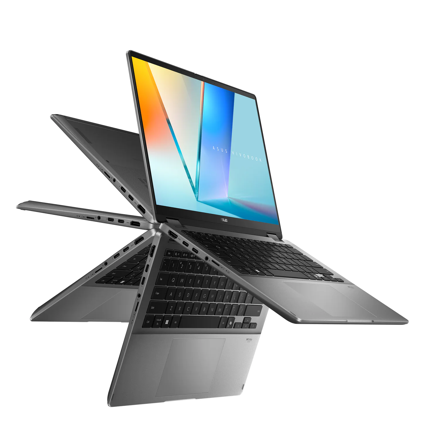 Portátil 2 em 1 Asus Vivobook 14 Flip TP3407AA 14" OLED Tátil WUXGA Intel Core Ultra 7 355 32GB 1TB SSD Windows 11 Pro Cinzento - Imagem 9