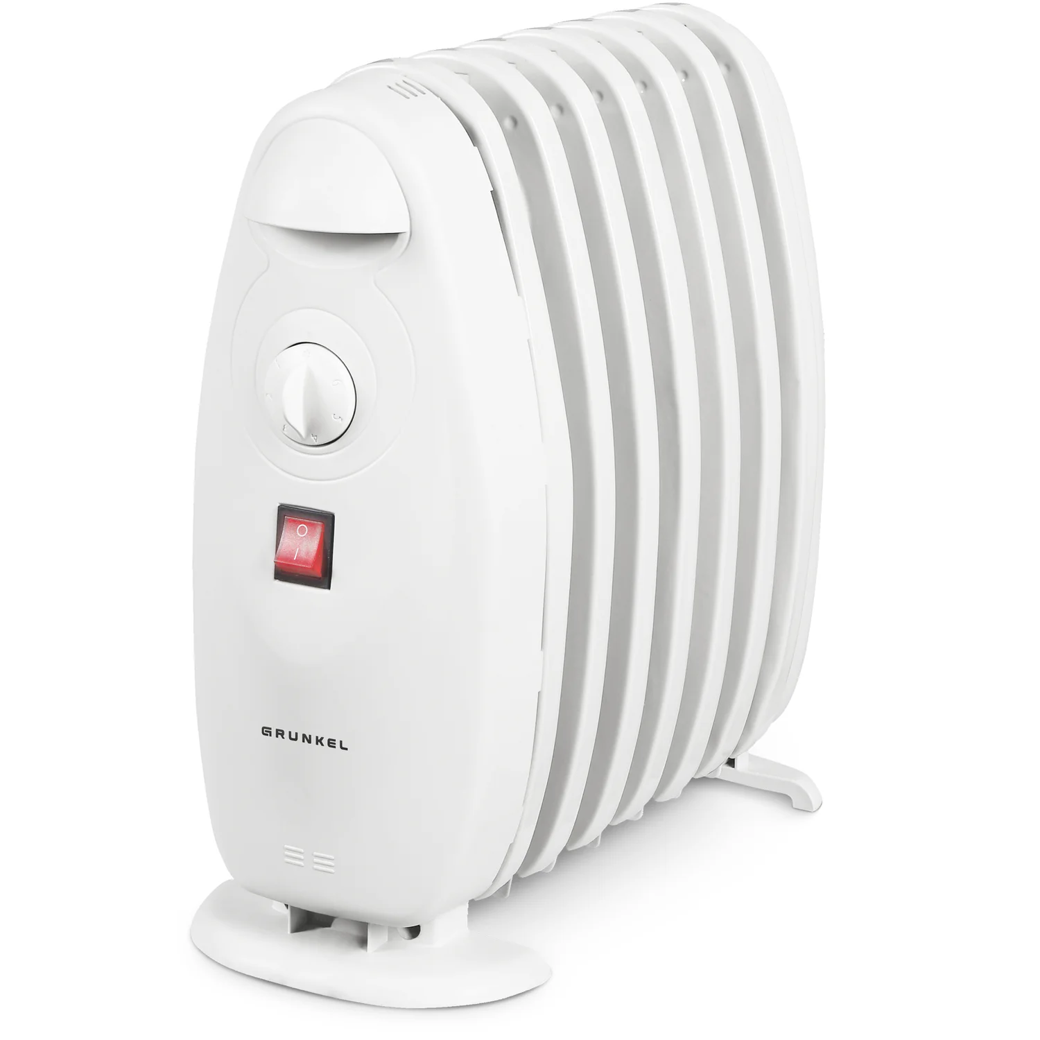 Radiador a Óleo Grunkel RACP-80D 800W 7 Elementos com Termóstato Branco