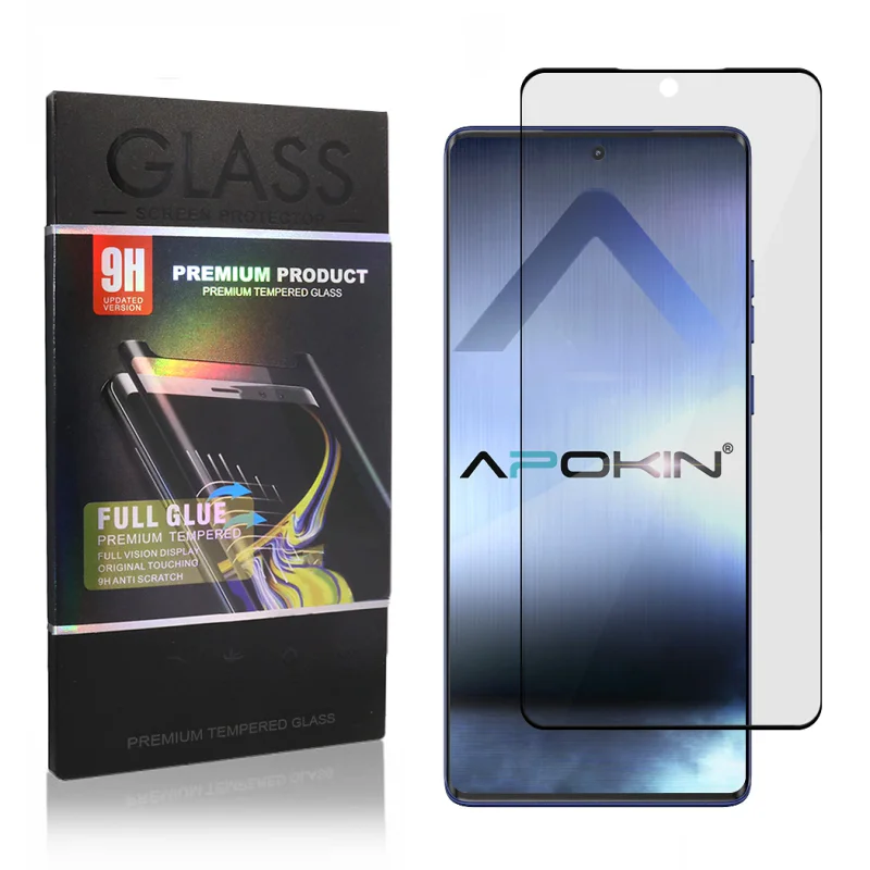 Película Apokin para Motorola Moto G85 5G Vidro Temperado Full Glue Transparente