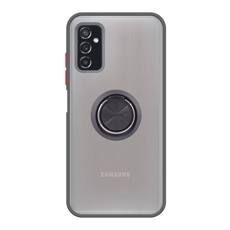 Capa de Gel Apokin para Samsung Galaxy Z Fold5 Magnética com Suporte Fumado Preto - Imagem 4