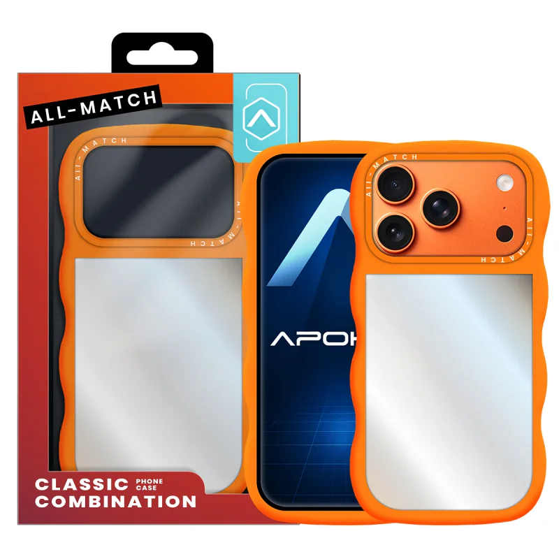 Capa Apokin Allmatch para Apple iPhone 17 Pro e 18 Pro com Espelho Variedade de cores - Imagem 2