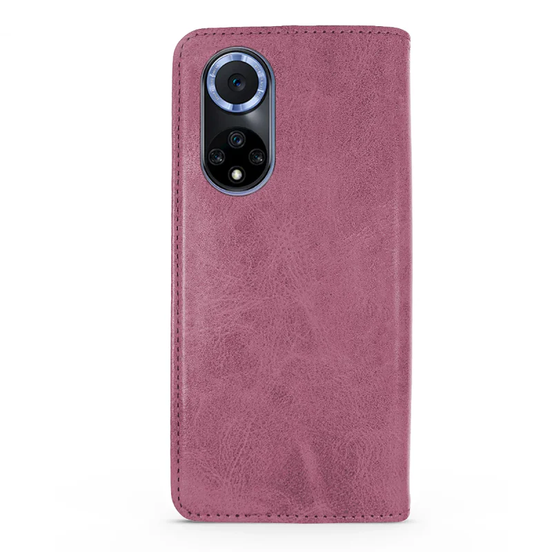 Capa Apokin em Pele Sintética com Porta-Cartões para Huawei Nova 9 SE Azul - Imagem 6