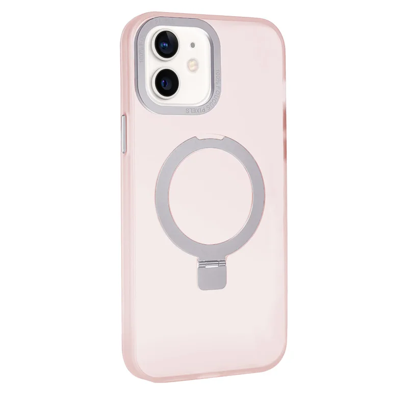 Capa Apokin Focus para iPhone 12 / 12 Pro Fumada com Suporte Branco - Imagem 6