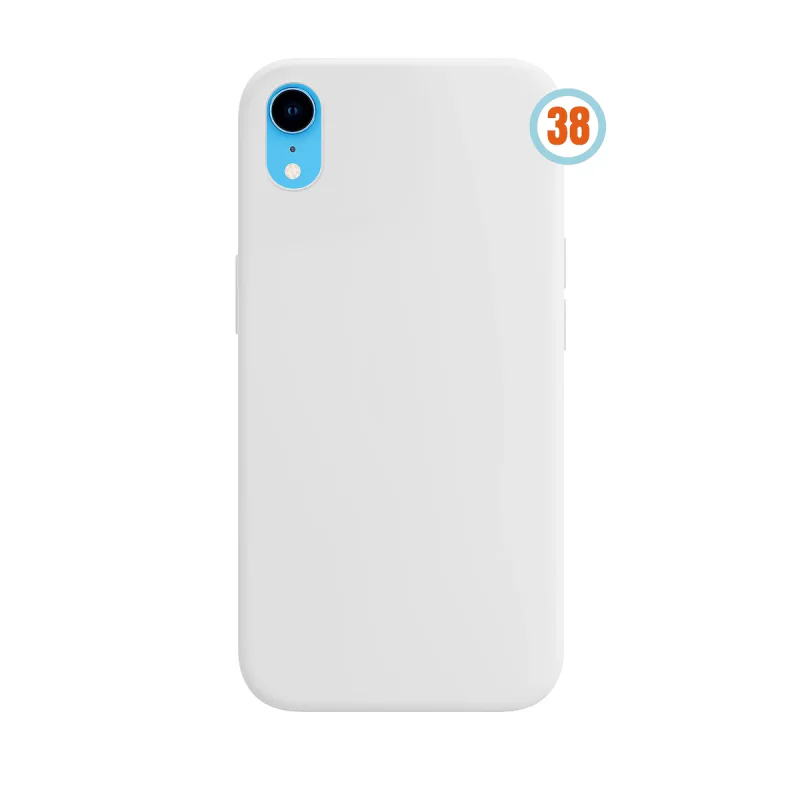 Capa de Silicone Líquido Apokin para iPhone XR, Menta Variedade de cores - Imagem 4