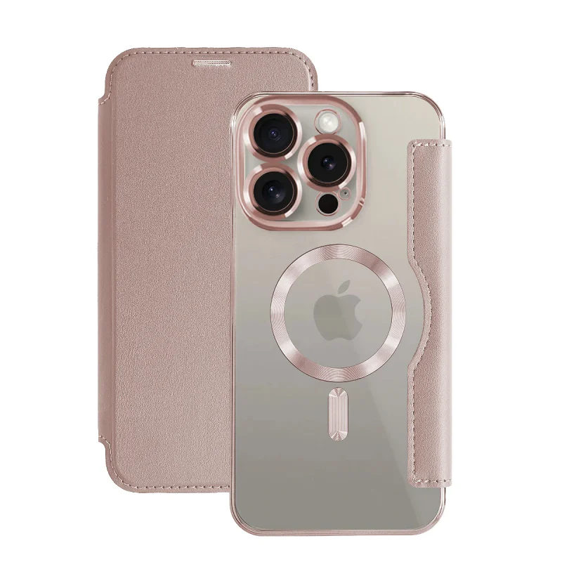 Capa Apokin Mocome Cromada com MagSafe para iPhone 15 Pro Preto - Imagem 5