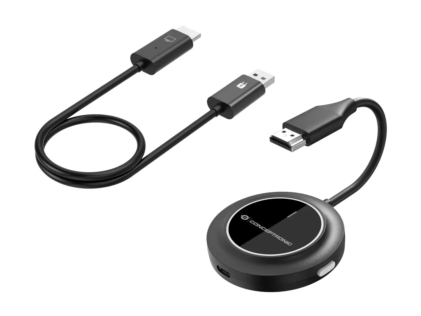 Kit Extensor HDMI Sem Fios Conceptronic ATHERIC02B 1080p 5 GHz até 30 m - Imagem 1