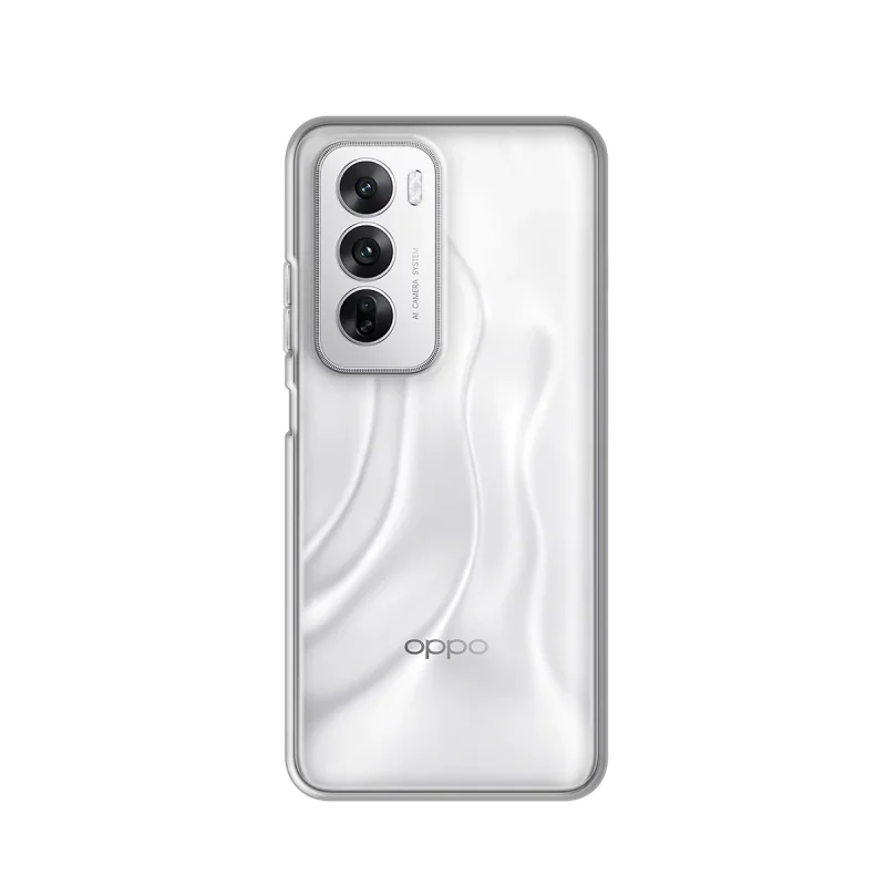 Capa Apokin para Oppo Reno 12 5G Transparente com Espessura Dupla 2.0 mm Transparente
