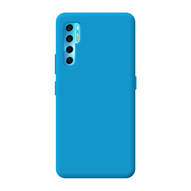 Capa Apokin para TCL 20 Pro em Silicone Macio com Proteção de Câmara 3D Azul - Imagem 2