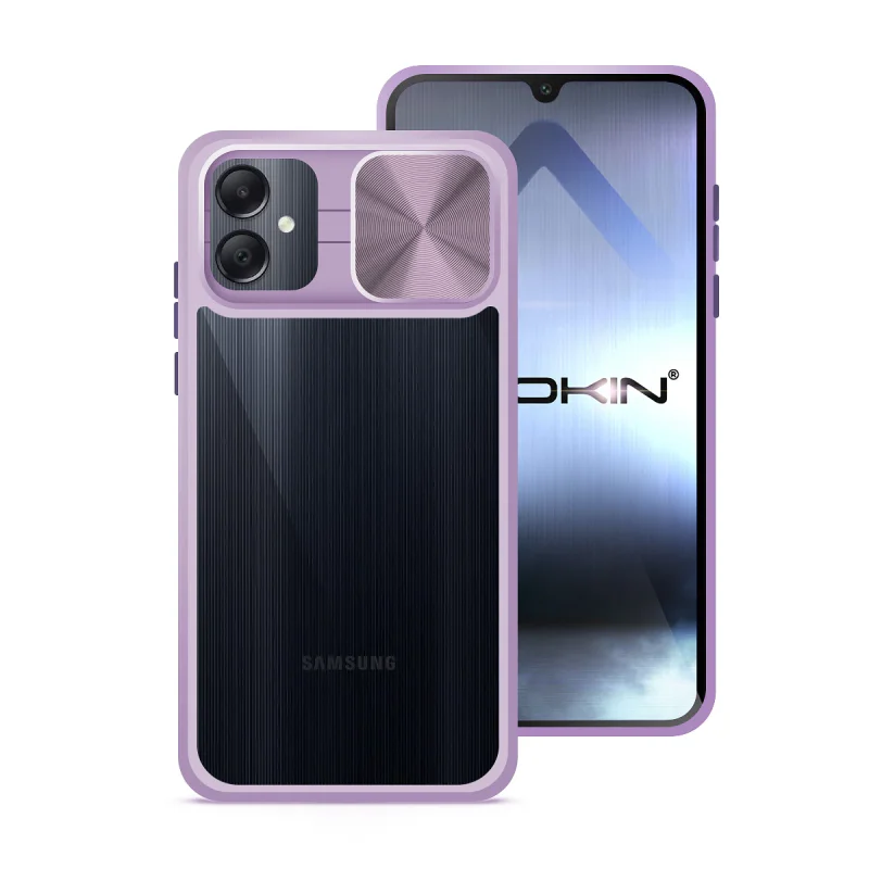 Capa Apokin para Samsung Galaxy A05 Antichoque Gel com Tampa Deslizante para Câmara Variedade de Cores - Imagem 4
