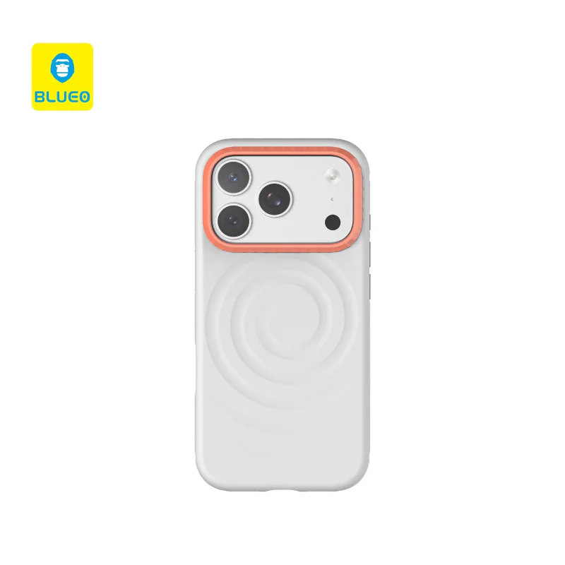 Capa Apokin Blueo Lollipop para iPhone 17 Pro / 18 Pro em Silicone Magnético Laranja - Imagem 6