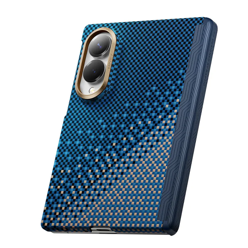 Capa Apokin Raptic Aramid Skin Pro para Samsung Galaxy Z Fold 8 Magnética Esmeralda - Imagem 3