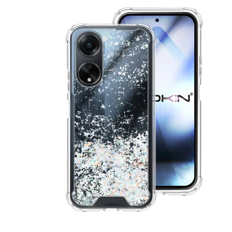 Capa de Gel Apokin com Purpurina para Oppo A98 Variedade de cores - Imagem 5