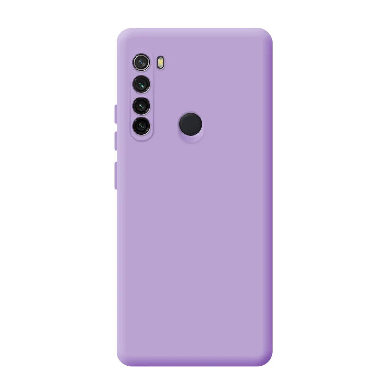 Capa de Silicone Macio Apokin para Xiaomi Redmi Note 8 Azul turquesa - Imagem 6