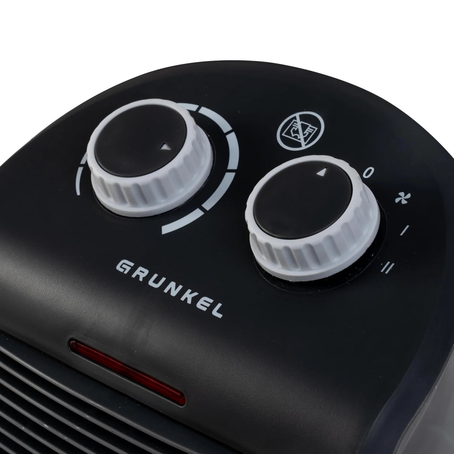 Termoventilador Grunkel WB-2000PLUSNG 2000W 2 Potências com Termóstato IP21 Cinzento-escuro - Imagem 4