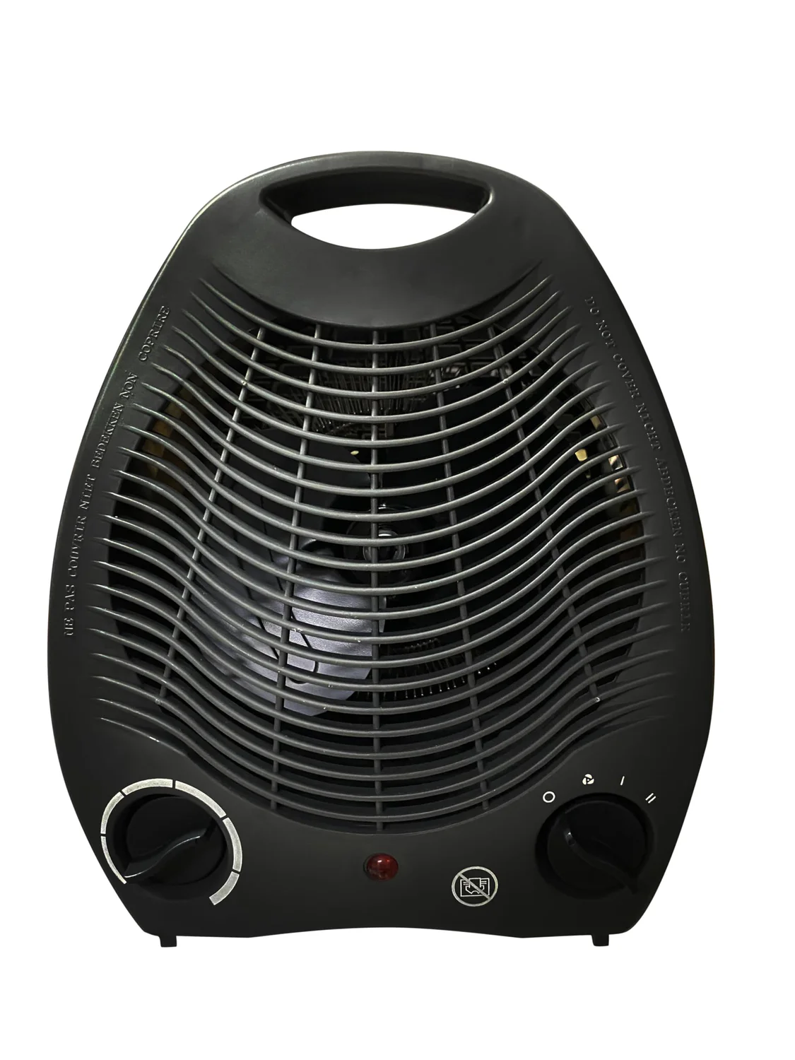 Termoventilador Grunkel WB-2000 2000W 2 Potências com Termóstato Preto - Imagem 2