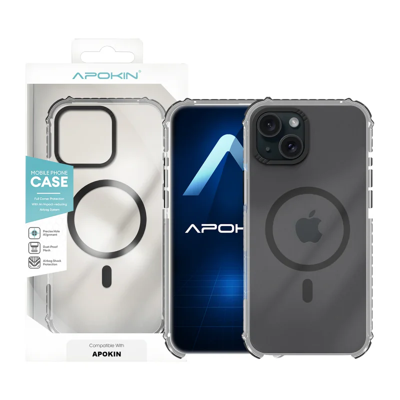 Capa Apokin Rock com MagSafe para iPhone 11 Preto - Imagem 2