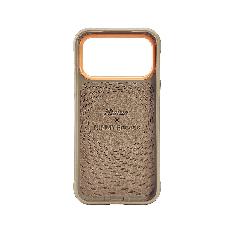 Capa Apokin Nimmy Cool e Cute 2.0 com Bordado para iPhone 16 Pro Urso - Imagem 5