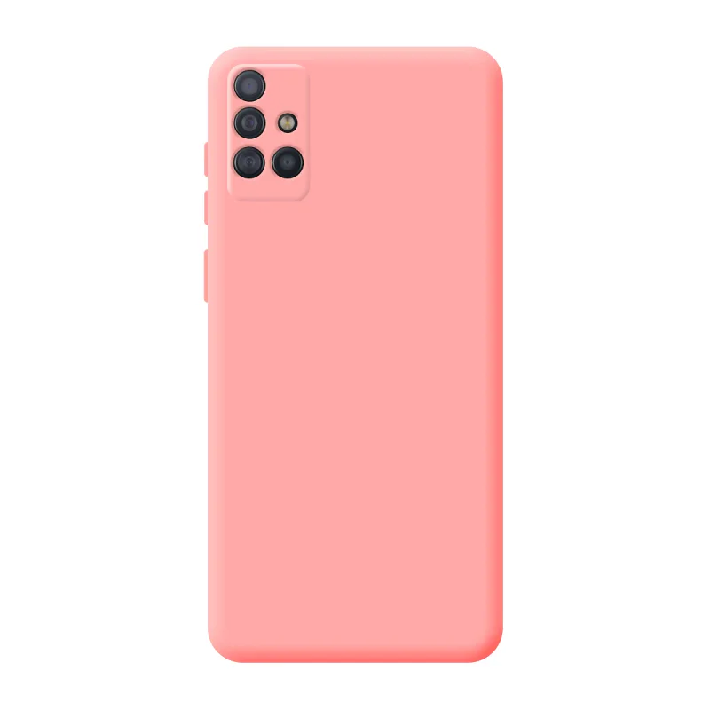 Capa Apokin para Samsung Galaxy A51 Silicone Suave com Proteção de Câmara 3D Azul - Imagem 4