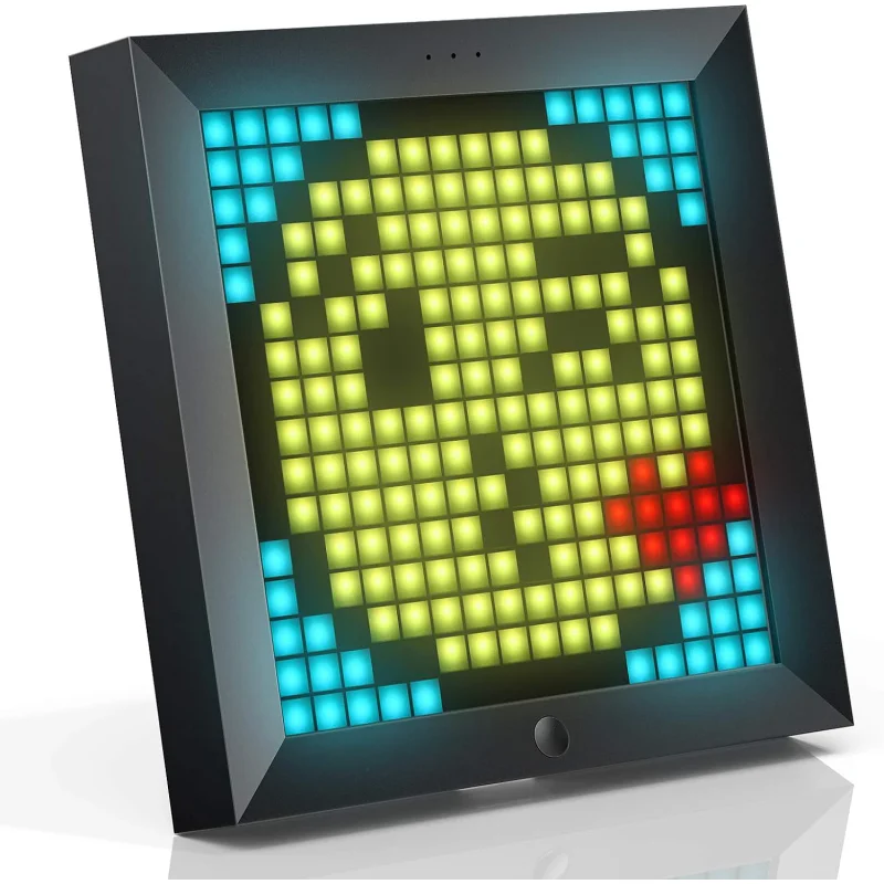 Moldura Digital Apokin Divoom Pixoo com Controlo de Luz Ambiente
