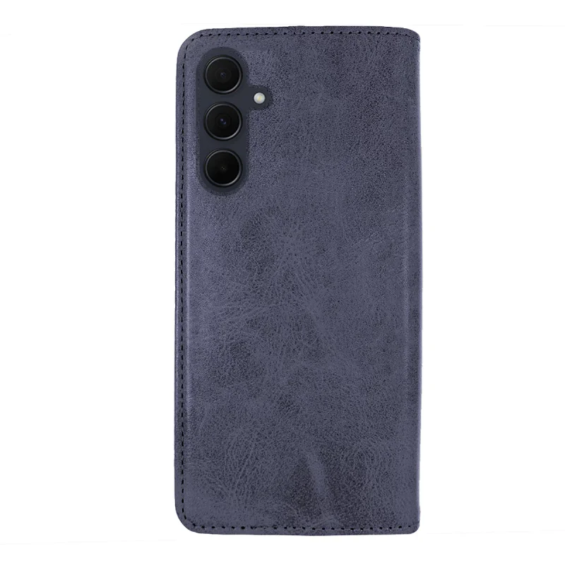 Capa Apokin para Samsung Galaxy A35 Livro em Pele Sintética com Porta-Cartões Preto - Imagem 3