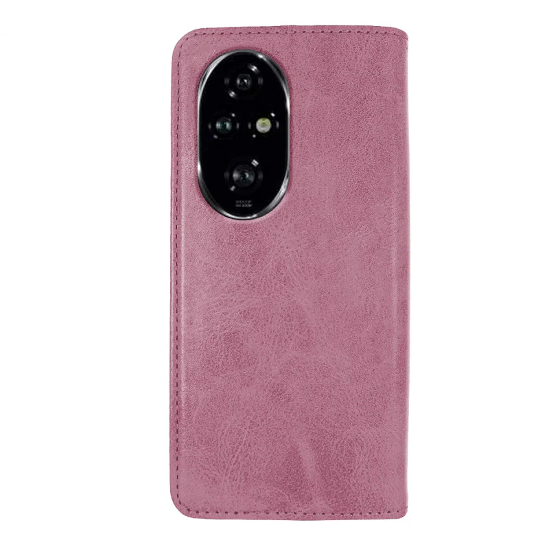 Capa de Livro Apokin com Porta-Cartões para Honor 200 Pro Pele Sintética Vermelho - Imagem 2