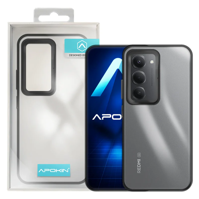 Capa Apokin Xiaomi Redmi 15 4G Acrílica Transparente Branco - Imagem 2