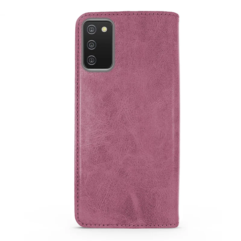 Capa Apokin para Samsung Galaxy A02s e A03s em Pele Sintética com Porta-Cartões Variedade de cores - Imagem 6