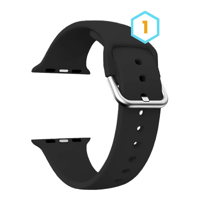 Bracelete Apokin para Apple Watch 38 mm e 40 mm em Silicone 7 - Imagem 2