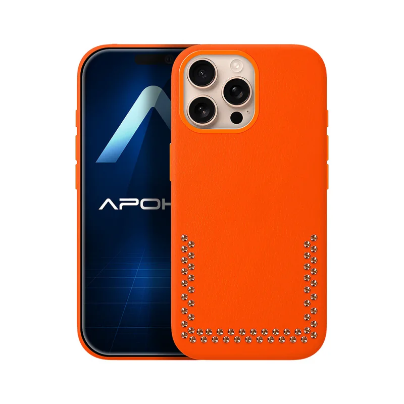 Capa Apokin Racing Efeito Pele para iPhone 16 Pro Variedade de cores - Imagem 3